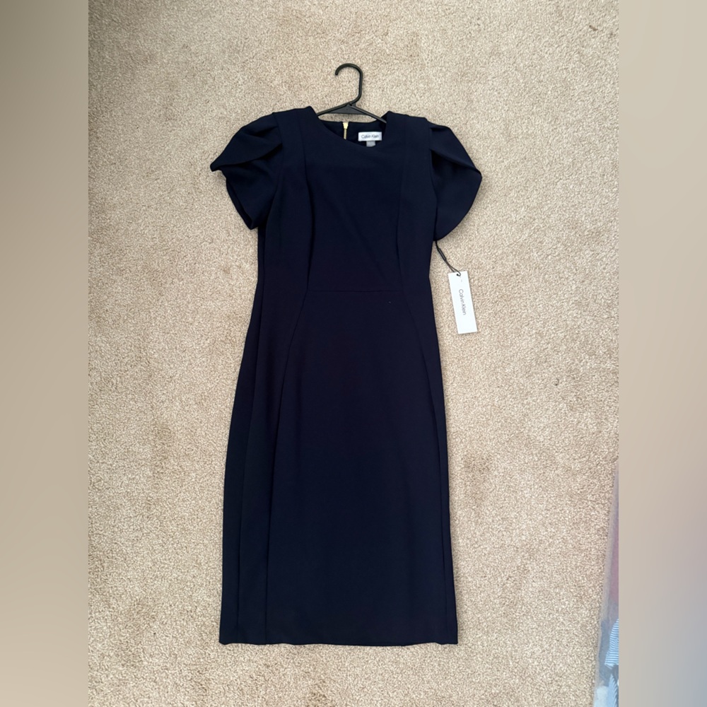 Navy Blue Calvin Klein Dress New with tags size 2